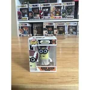 BITTY Bride Kevin Minion Funko Pop #970 Despicable Me Minions Movies Halloween